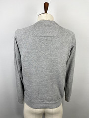 Weekend Offender Gray Big Logo Long Sleeve Men’s Casual Sweatshirt Sz S
