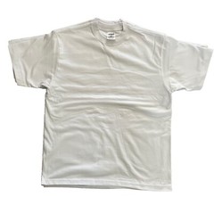 Shaka Wear Men’s Pack of 6 Super Max Heavyweight Cotton T-Shirt White