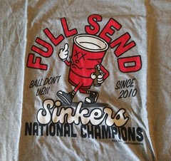 Full Send Shirt Men’s XL Gray Sinkers National Champions Nelk Boys Rare YouTube