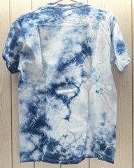 ALAB Never Grow Up Tie Dye Collage Men’s L Graphic T-Shirt NWOT