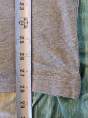 TravisMathew Men’s Gray Short Sleeve Crew Neck Graphic Logo T-Shirt, L