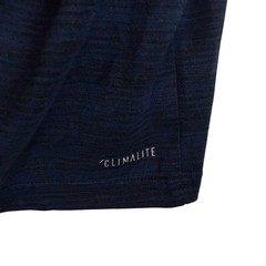 Adidas Climalite T-Shirt Mens Medium Blue Trefoil Logo Short Sleeve Performance