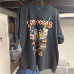 Warren Lotas WL Las Vegas Nevada Casino T-Shirt Black Size 2XL