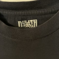 MENS DULUTH TRADING NAVY BLUE LONG SLEEVE TEE Sz. XL 100% COTTON MACHINE WASH