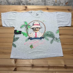 Vintage 80s Panama Jack Original Character Tropical Graphic T-Shirt USA One Size