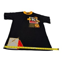 NWT Vintage Mecca League USA Teen T-Shirt L (14/16) Black Football 13