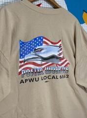 Vintage USPS Tshirt 2XL Union United States Postal Service Mail Carrier Workers