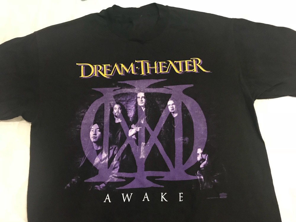 Dream Theater vintage Awake tour Gift For Fan Black All Size T-Shirt VC932