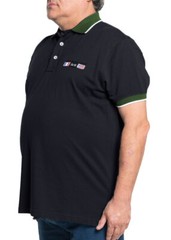 men’s short sleeve cotton polo shirt with collar PLUS SIZES from 2xl to 10xl