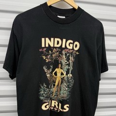 Vintage 1997 Indigo Girls Tour Music Concert T-Shirt Size L