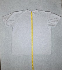 CSG Shirt Mens 4XL Heather Gray Crewneck Short Sleeve 100% Cotton Big & Tall