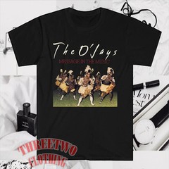 The O’Jays Message In Men’s Black Size S to 5XL L807