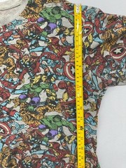 Marvel Comics Multicolor All-Over Superhero T-Shirt Size M Men’s Lot