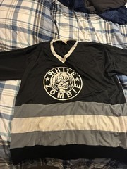 White Zombie Hockey Jersey