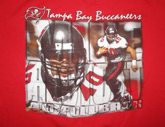 Vintage Mike Alstott Tampa Bay Buccaneers T Shirt Fullback Y2K’s adult 2XL