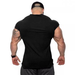 Men’s Gym Fashion Superman Tank Tops Solid Vests Workout Fitness Sports Clothes