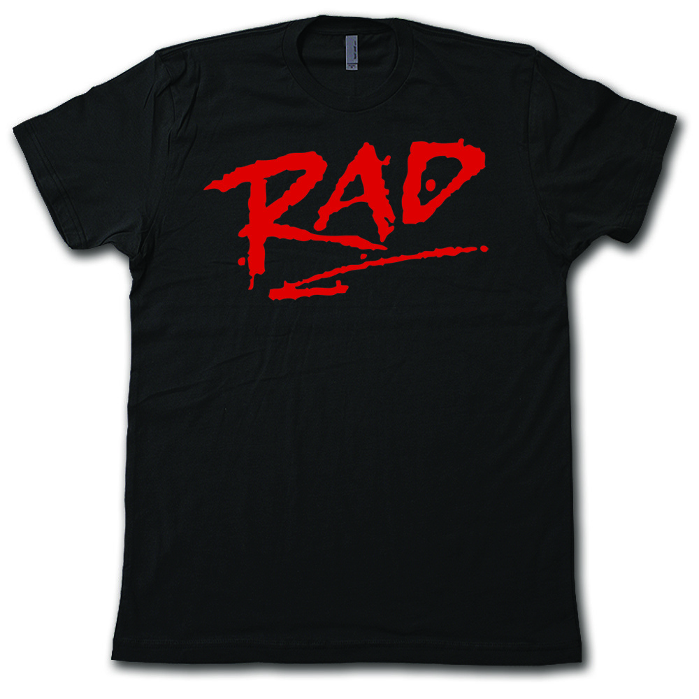 “RAD” SuperCool Retro 80’s BMX Movie T-Shirt * SuperSoft Cotton Vintage Feel Tee