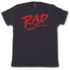 “RAD” SuperCool Retro 80’s BMX Movie T-Shirt * SuperSoft Cotton Vintage Feel Tee