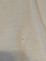 Vintage Speed-O Brand 2 Sided Printed Short Sleeve T-Shirt White W/ Multi Colors