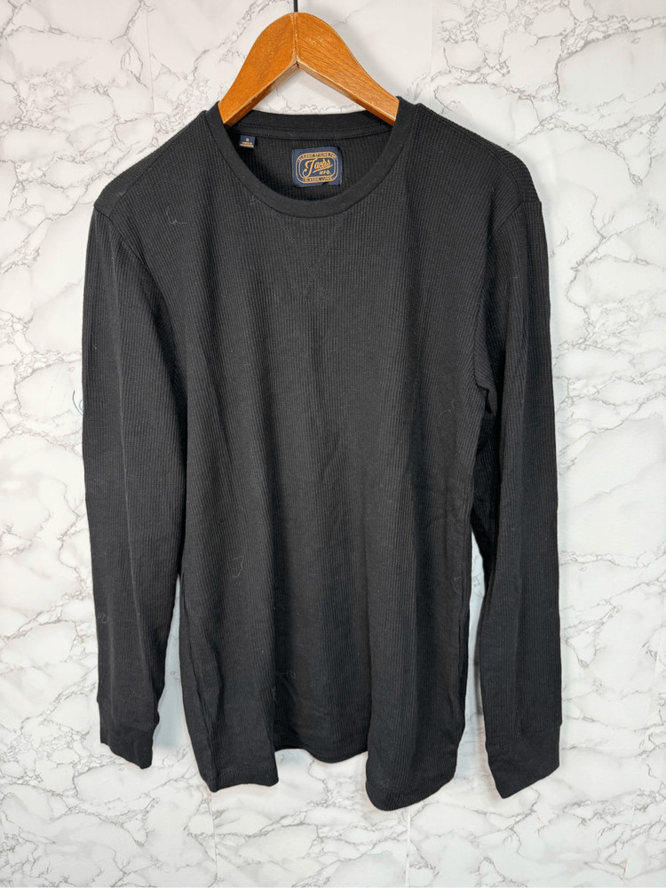 Jachs Men’s Thermal Shirt sz S Charcoal Gray NWOT # G302