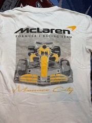 McLaren Racing Shirt F1 Formula 1 Team Monaco City Tee Men’s Large