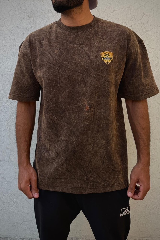 T-Shirt Next Level Apparel Unisex Super Soft Premium Plain Acid Wash Oversized