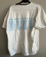 NEW!Sz XL Billie Eilish Happier Than Ever World Tour 2022 Official Merch T-Shirt