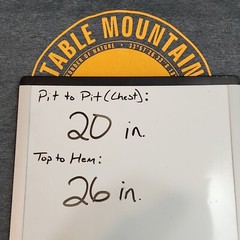Table Mountain Capetown “Wonder of Nature” T-Shirt Charcoal Heather Gray Small