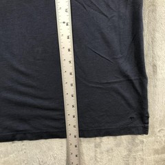 Left Coast Tee Shirt Mens XL Blue Pima Cotton Soft Crew Neck Solid Tee