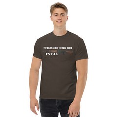 FN FAL Battle Rifle Nato British L1A1 Military Gun Unisex Classic T-Shirt