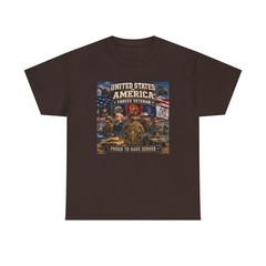 USA United States of America military veterans Tee