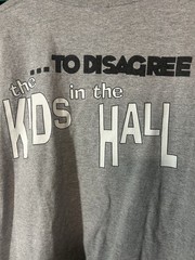 Kids In The Hall 30 Helens Agree…To Disagree Shirt Anvil Size XL Grey