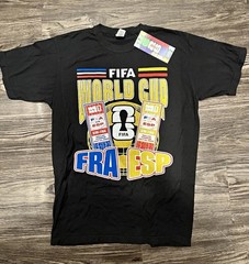 FIFA World Cup 2026 France vs Spain July 14 Matchup Official Shirt Medium NWT