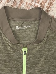 Under Armour Men’s Size XXL XX-Large Tech 2.0 Pull-Over Olive Green