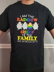 High Quality T-Shirt 100% Cotton, Spandex. Anti-Wrinkle, Anti-Pilling (GAY)