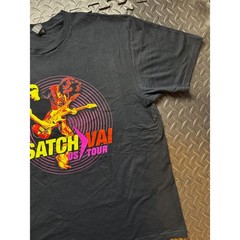 Joe Satriani Steve Vai Satch/Vai US Tour 2024 T-Shirt Black XL Gildan Softstyle