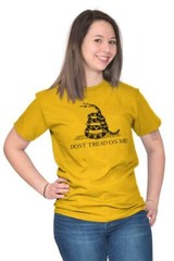 Vintage Military Don’t Tread on Me Snake Womens or Mens Crewneck T Shirt Tee