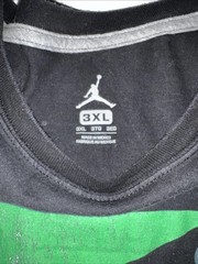 Air Jordan Black T-Shirt Basketball Print size XXXL 3x Brand
