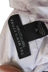 The Men’s Store at Bloomingdale’s Mens Pink Striped Button Up Shirt Size M