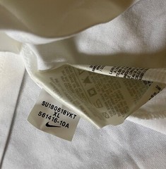 Nike Dri-FIT Cotton Poly Tee BQ5231 100 WHITE MENS XL