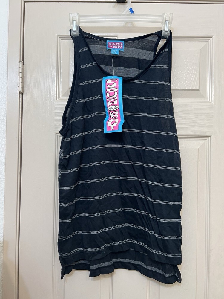 South bay 80s Tank Top Muscle Shirt Medium South Bay New telnyashka Black