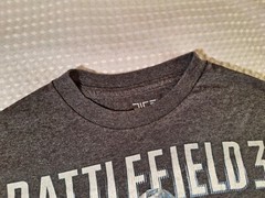 Battlefield 3 Game Promo Dark Grey Cotton T-shirt Size S