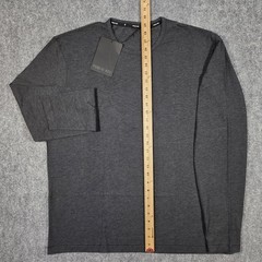 NWT Public Rec Go To Tee Shirt Mens XXL Heather Charcoal Gray Long Sleeve Crew