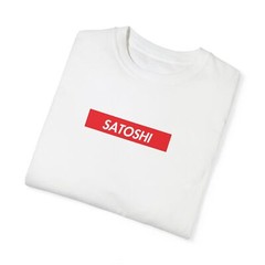 Satoshi Shirt, Satoshi Nakamoto T-shirt, Bitcoin Merch, bitcoin shirt, btc shirt