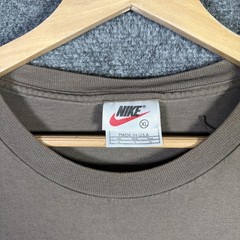 Vintage Nike ACG Shirt Mens XL Brown 90s All Conditions Gear Nature Art Dog RARE