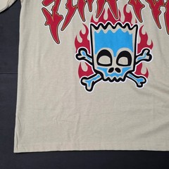 The Simpsons Bart Punk – Officially Licensed Cartoon Graphic T Shirt – Unisex S
