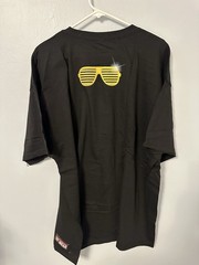 Sasha Banks Loot Crate WWE Slam Crate Black & Gold Graphic Logo Tee Men’s 2XL