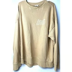 H&M Men’s Yellow/OpticVision Oversized Cotton Sweatshirt L