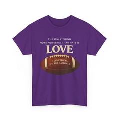 The only Thing More Powerful Than Hate is Love Vintage T-Shirt