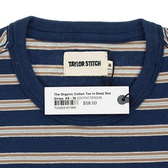 Taylor Stitch T Shirt, Men’s The Organic Tee, MSRP $58